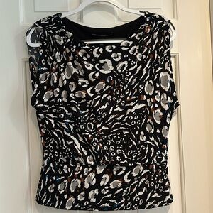 WHITE HOUSE BLACK MARKET New with tags draped top Size M
